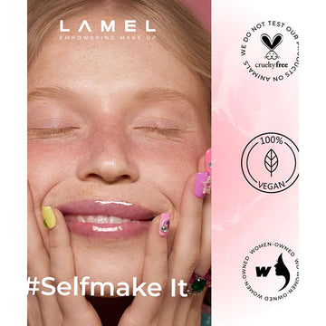 Lamel - Hydrating Lip Oil LET`S GLAZE - 401 Marshmallow